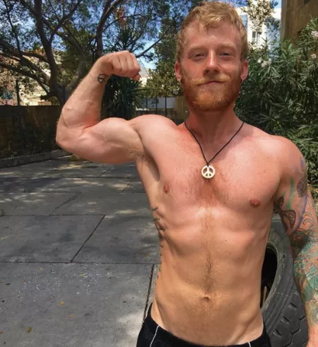 Ginger Bicep (X-Post /r/malebiceps) by menareamazing