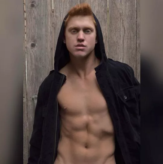 Ginger in a hoodie posted by menareamazing