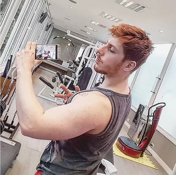 Ginger in the gym posted by menareamazing