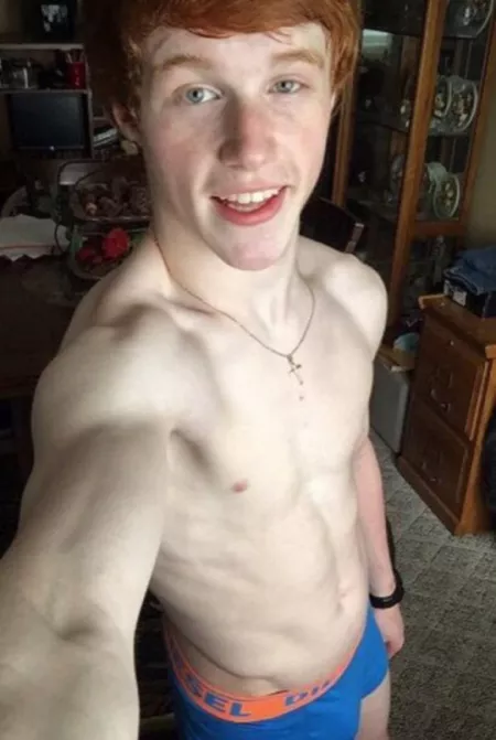 Ginger in underwear by menareamazing