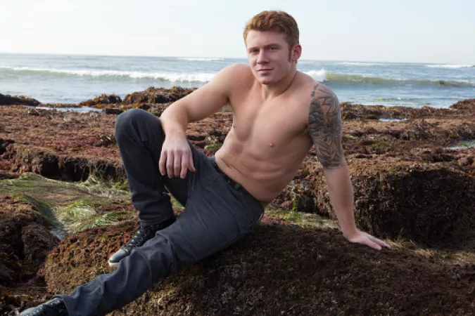 Ginger on some rocks (X-Post /r/natureboys) by menareamazing