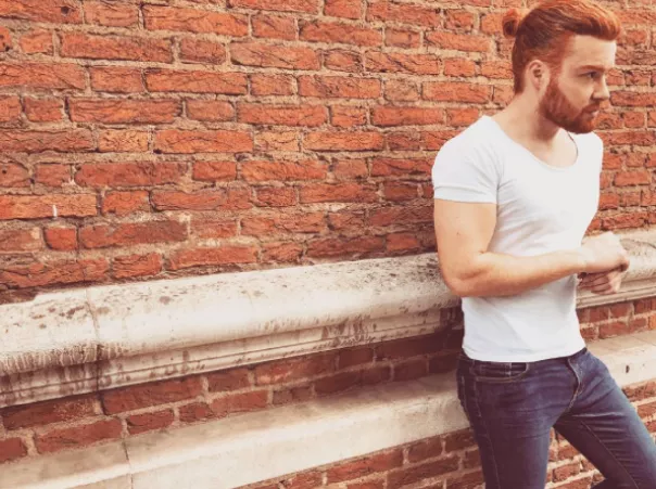 Ginger on the street by menareamazing