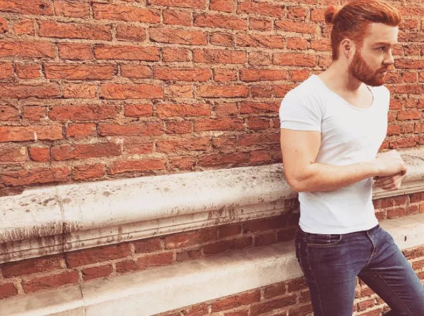 Ginger on the street posted by menareamazing