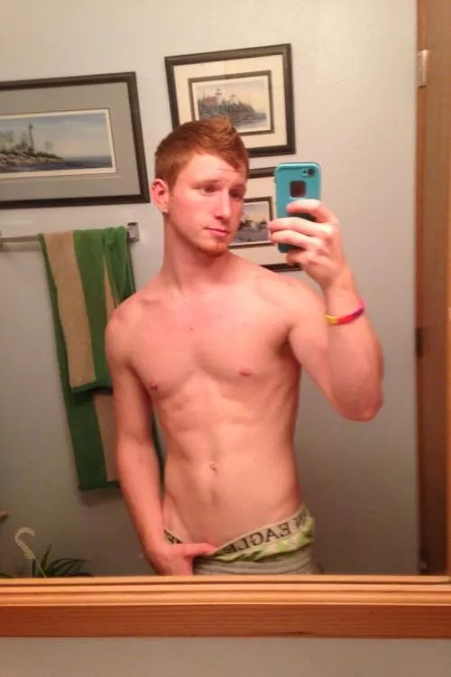 Ginger Selfie posted by CipherInTheKnow