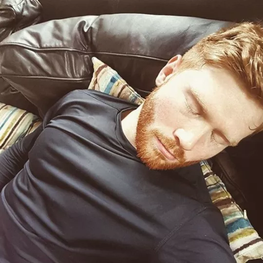 Ginger Sleeping posted by menareamazing