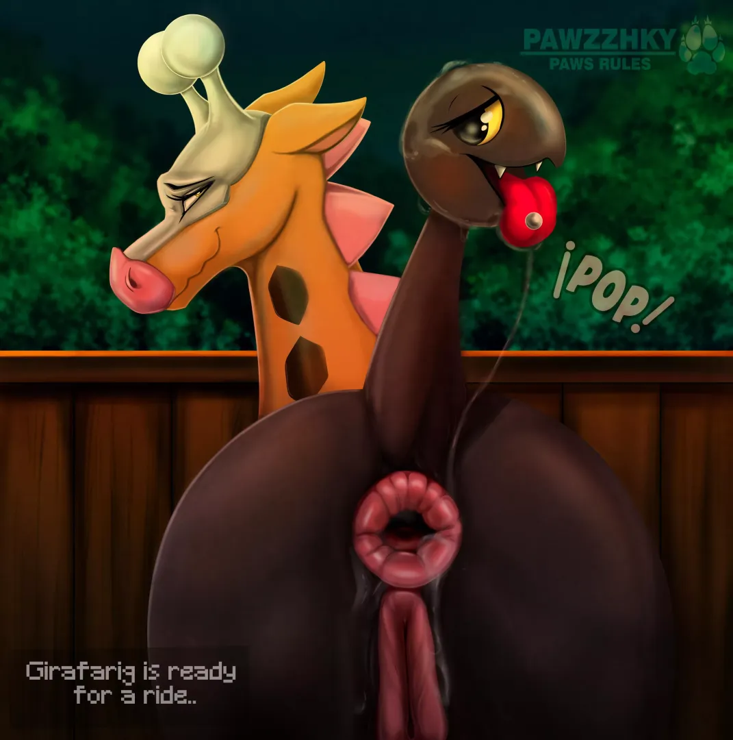 Girafarig is ready [F] (pawzzhky) posted by Bayzzhorex3