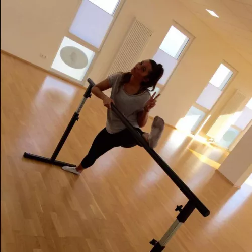 girl practicing in dirty ankle socks by Extreme_Turnip6895