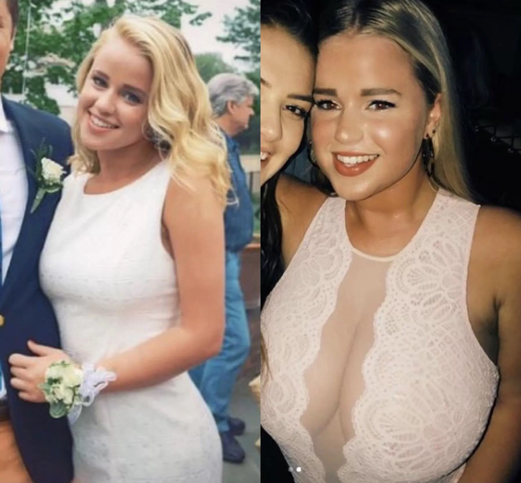 Girl went from small to gigantic posted by questt43