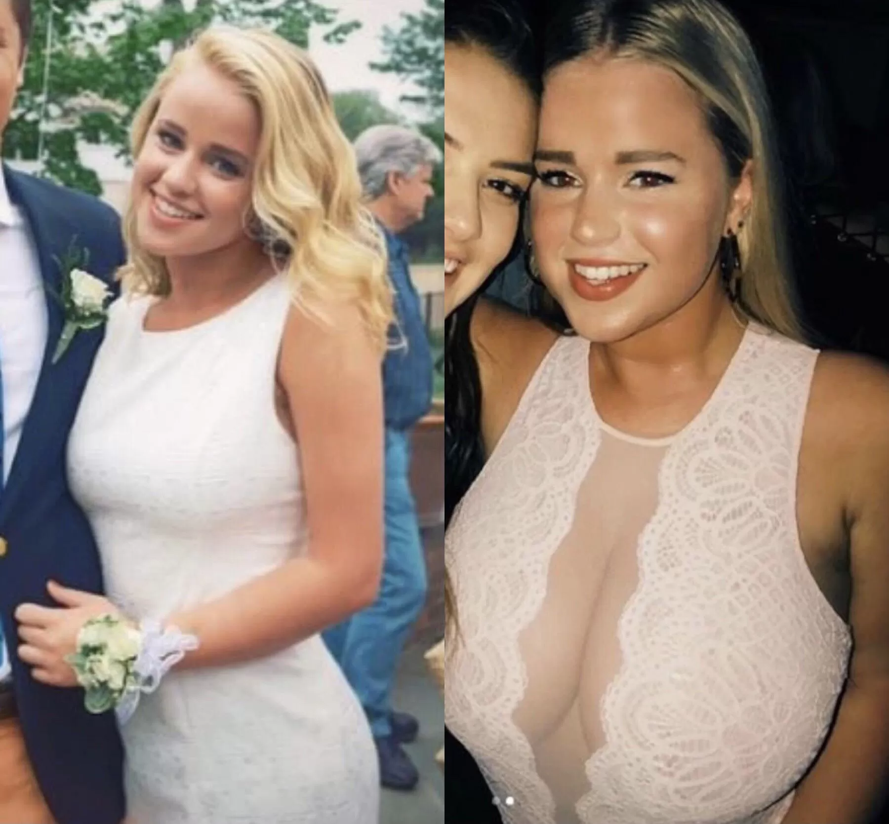 Girl went from small to gigantic posted by questt43