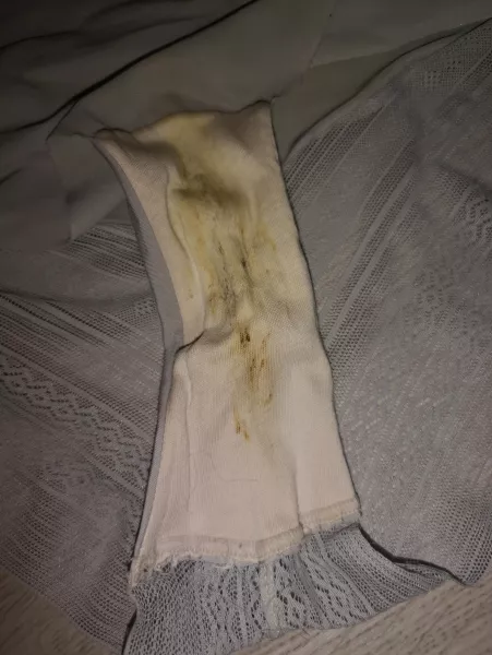 Girlfriends lovely undies. 4 days used, and filled with lots of lovely grool 😍 by Major77no