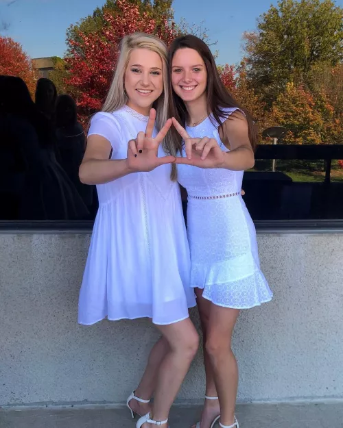 Girls in White by WarmObserver