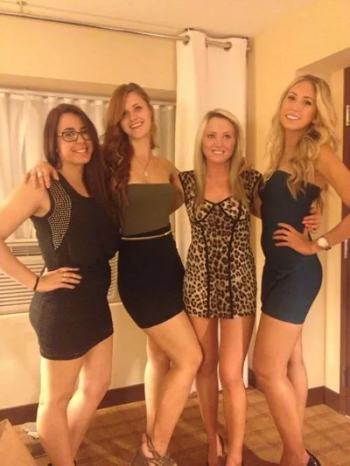 Girls Night Out at the Hotel by blondesquadthots