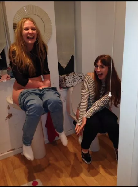 Girls together by SnooAvocados129