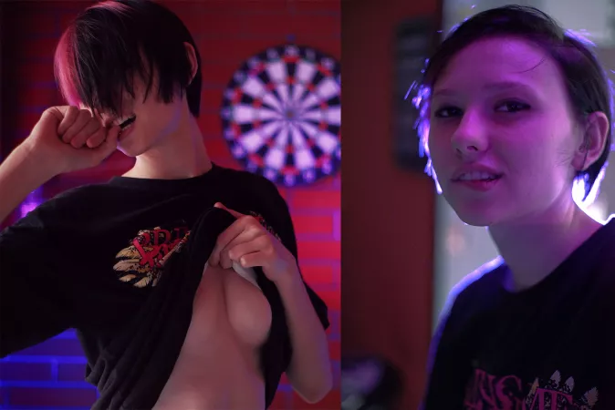 Give me a compliment at the pub, I might just flash you [f19] by little_emo_kitten