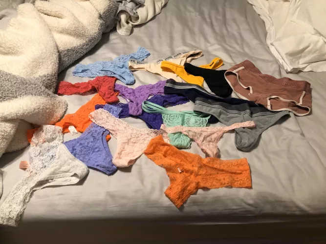 Giving away my sluts panties. Hmu if you are interested! Serious ppl only please! by fishsmeller9
