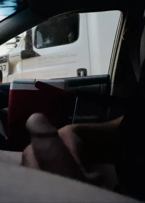 Giving the Truckers a show! 🛻 by Ok-Cap3716