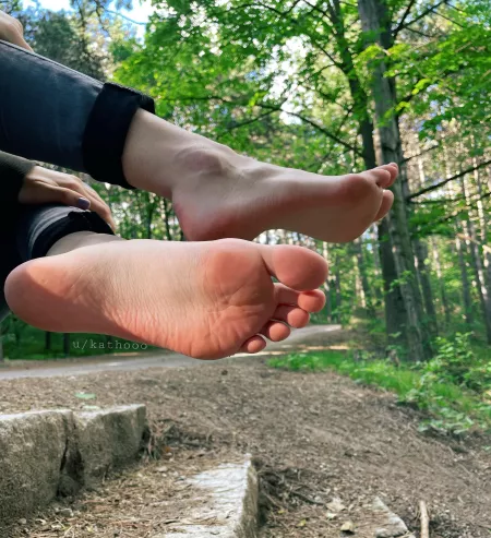 Giving them some air after a walk... by kathooo