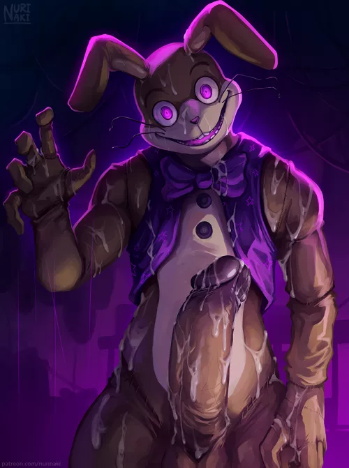 Glitchtrap (Nurinaki) by TangentYoshi