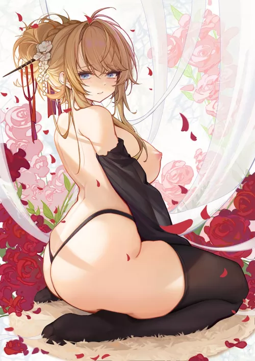 Glorious thighs by Keqingl