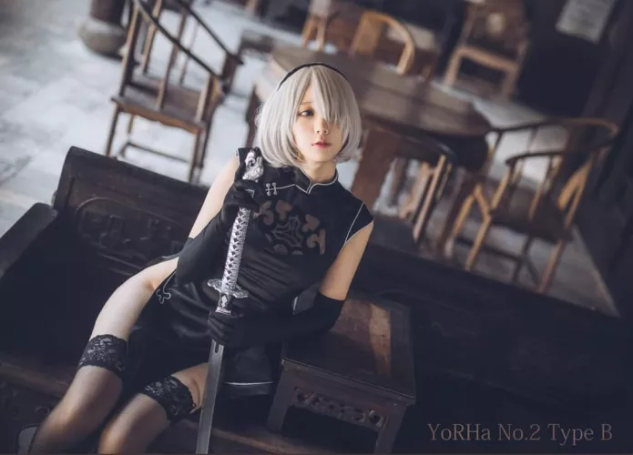 Glory to mankind! 2B by Asano Kinoko by asanokinoko