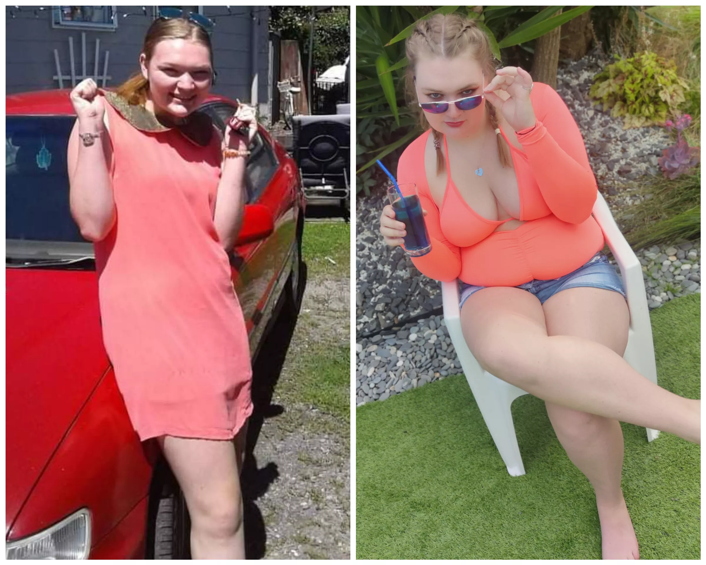 Glow-up or blown-up? posted by oxCloverxo