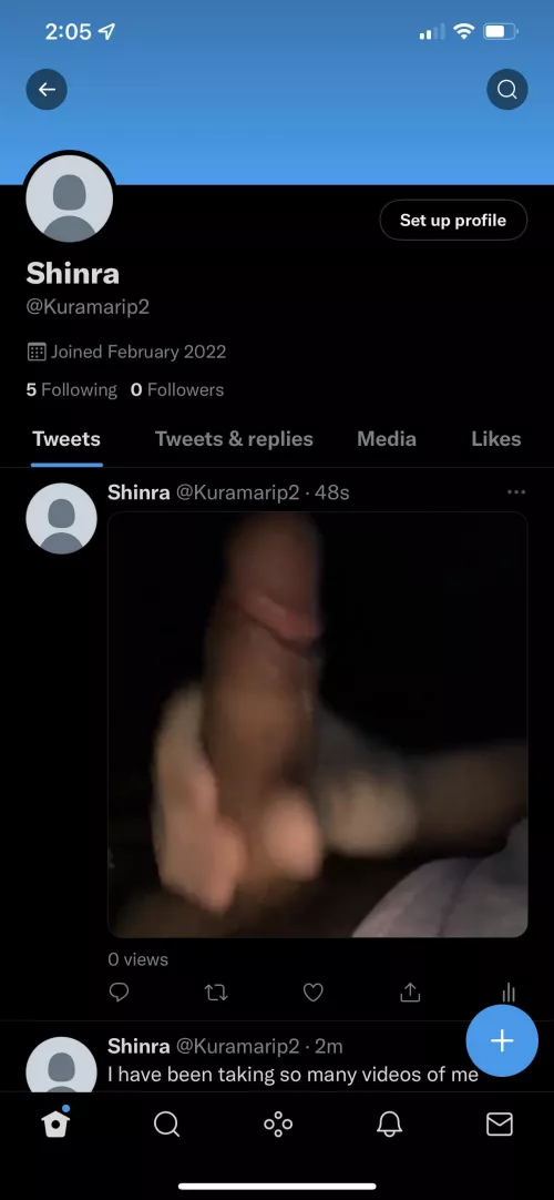 Go follow my twitter I just check it out if you would like to see some huge loads 😉 by Kurama696969