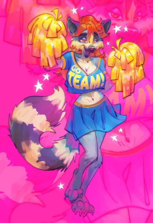 Go team! Original Oc by Jim. My commissions are open starting from $50. by Outrageous_Work_2863