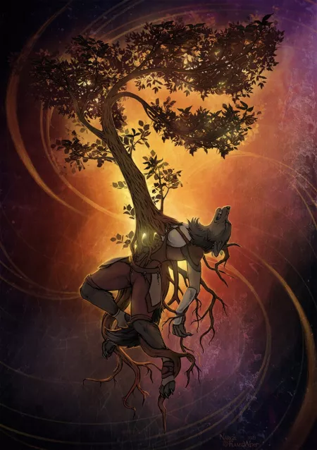 Go through me by Ann Vavilova by artistserpent055