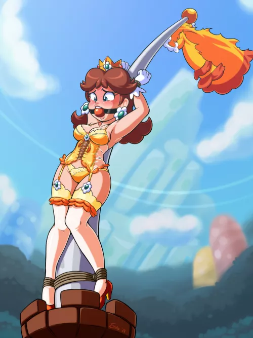 Goal Pole Daisy - The Fancy Version by shaxbert