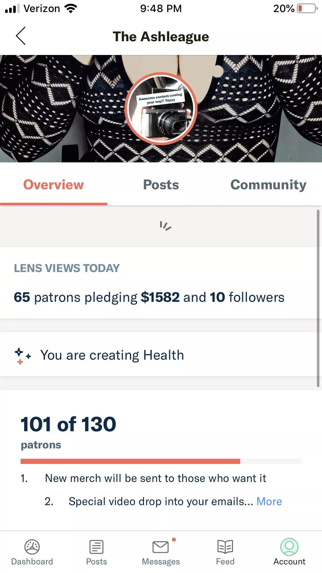 Goals and stuff! Treat yourselves to new, recent content this holiday season! Love you all! ❤️❤️ posted by TheAshleague