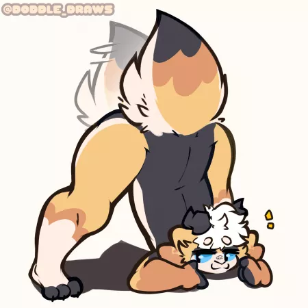 Goatdog might be a bit late for a meme... [OC belongs to @CaramelMarbles] by MrDankDoddle