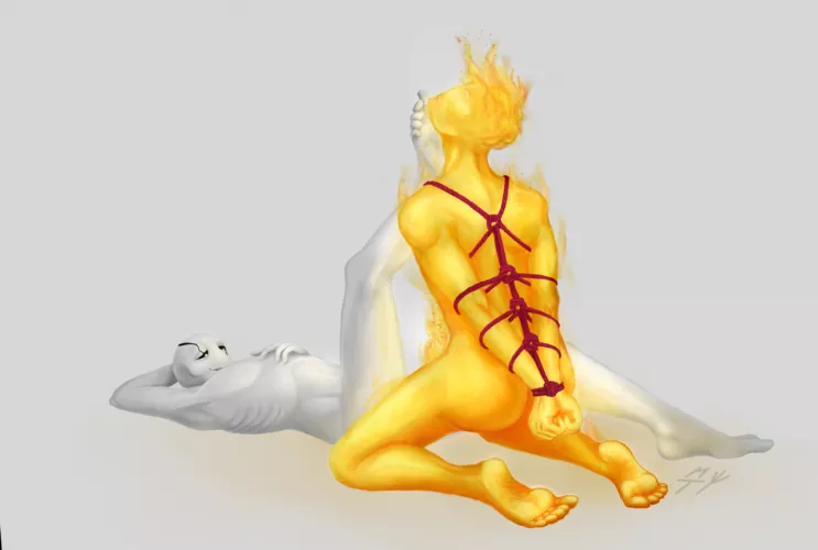 God i wish that was me [gaster] [grillby] by funkopopsus