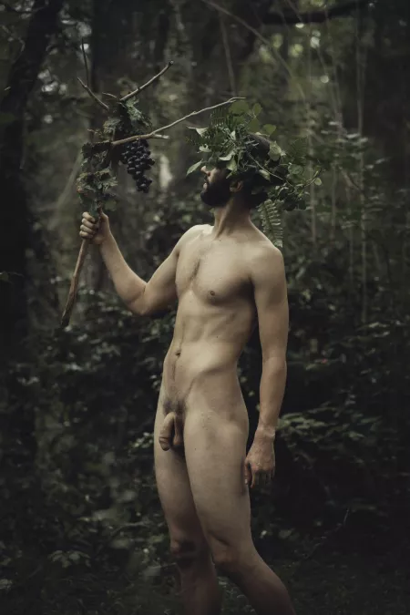 God of Wine by figureinthewoods