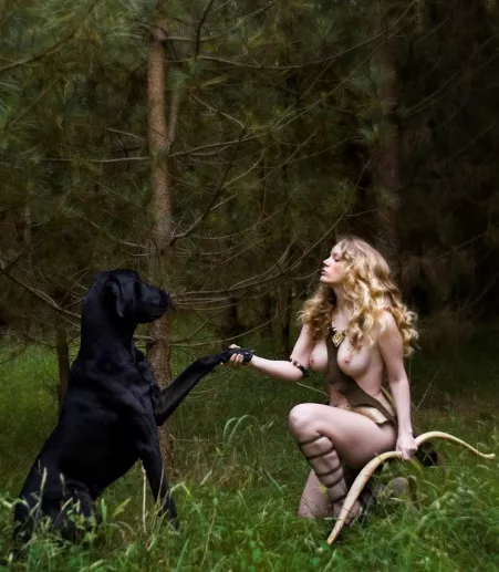 Goddess Artemis by doowgad1