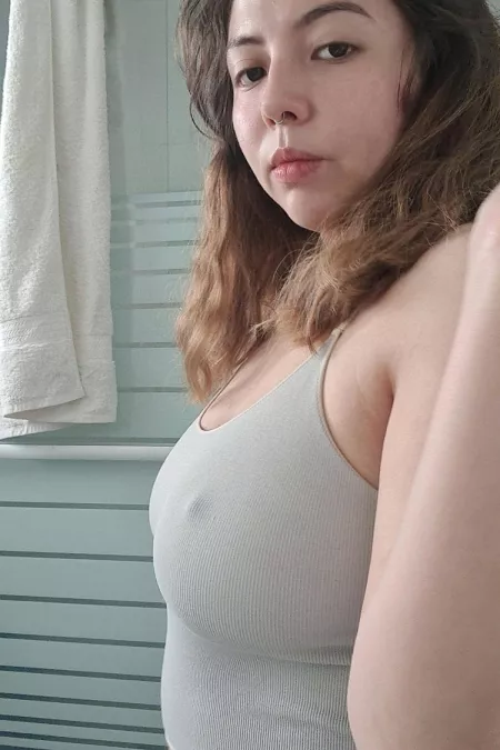 Going braless every morning 🥰 by Iamlittlesoup