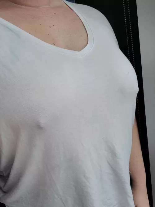 Going for a walk in the rain. How long until they're all staring? by anonseethroughshirt