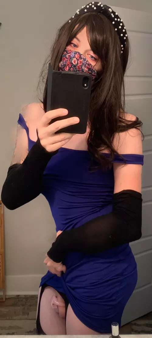 Going out fully dressed and in chastity. by thehunt4redLocktober