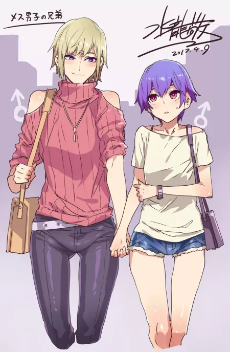 Going Out Together (Mizuryu Kei) [Original] by sequence_string