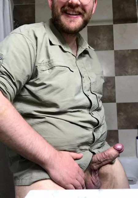 Going to be handling wood all day 🪵 by CanadianBeard912