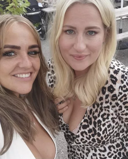 Going to meet some real men. by LoveMyMomsBoobs