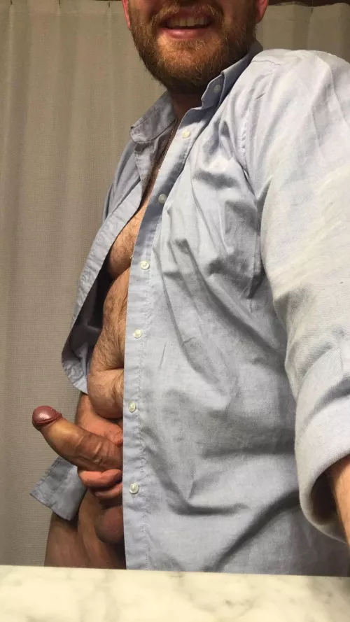 Going to need help with this hard dick today by CanadianBeard912