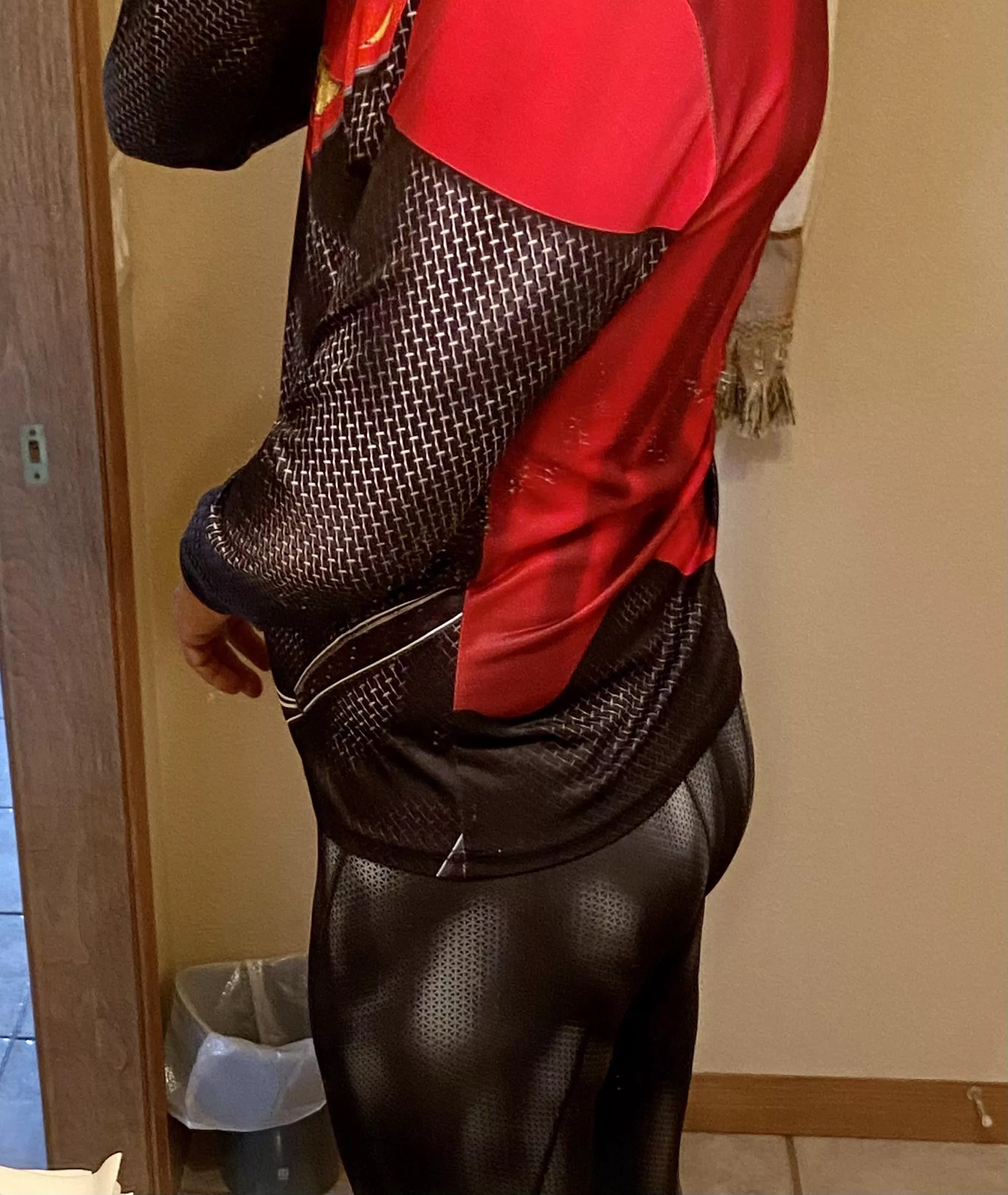 Going to wear my Supersuit to the gym today. posted by ShavedNutsCO