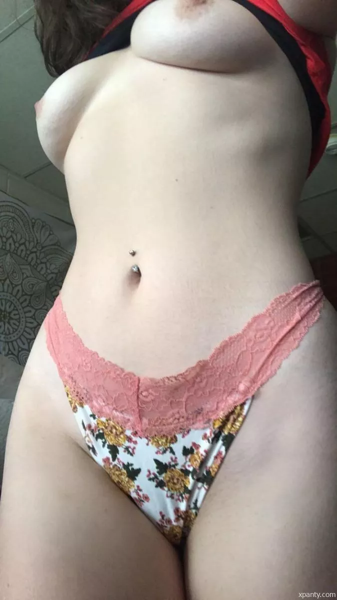 Gold floral & pink lace posted by panty_overload
