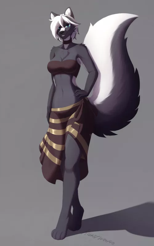 Golden stripes | Art by me by KunstWaffe