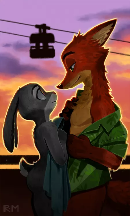 Gondola alt scene [MF] (Art by RubyMilk) by Septerart