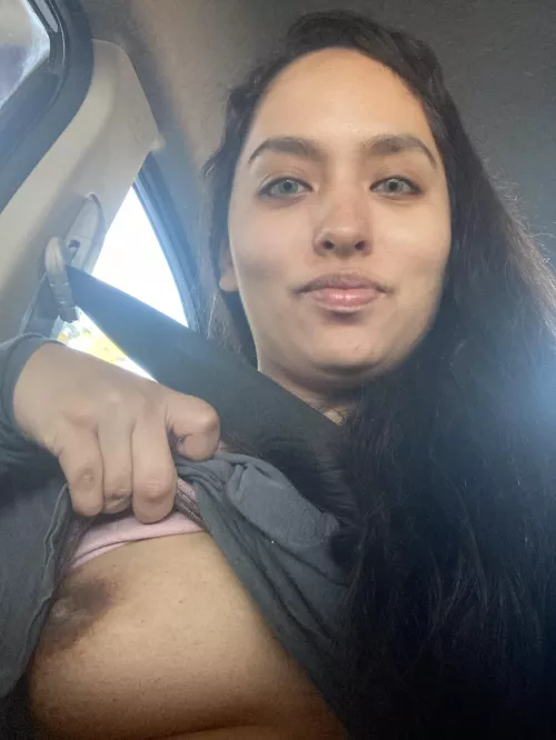 Gonna flash you on the long drive home. by bdemilfmachine1009