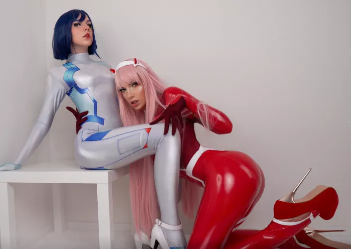 Gonna join us for valentines day? What would you do? Ichigo by x_nori_ [Self] and 02 by Milkimind from Darling in the franxx by x_nori_
