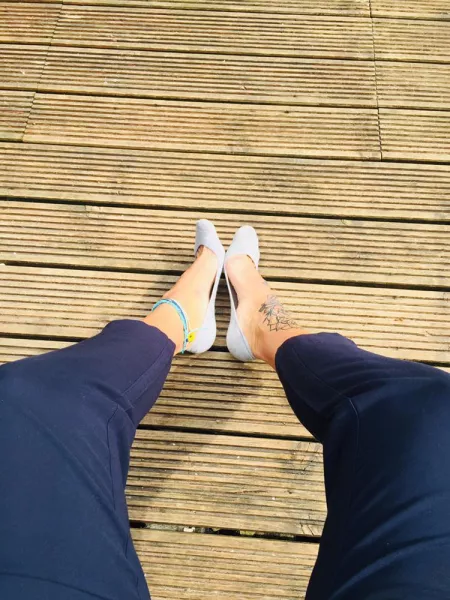 Good arches in my work socks ??🥰❤️❤️ by kokkina_aphrodit