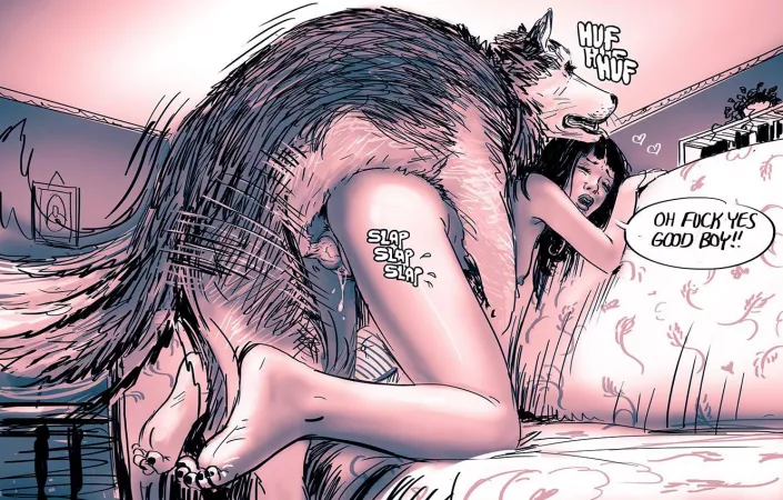 Good boys have the best knots! (OC by Knotslobber2) by TeeniTini