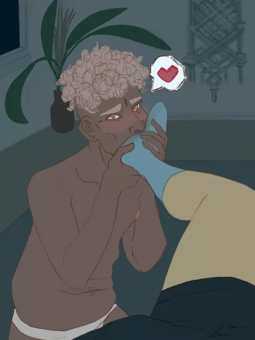 Good boys love feet by SaintLeon3